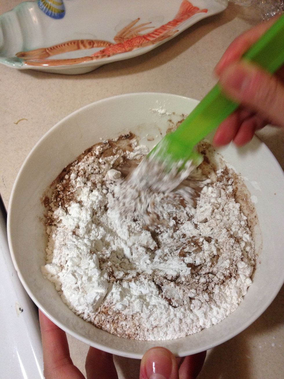 Mix up the flour
