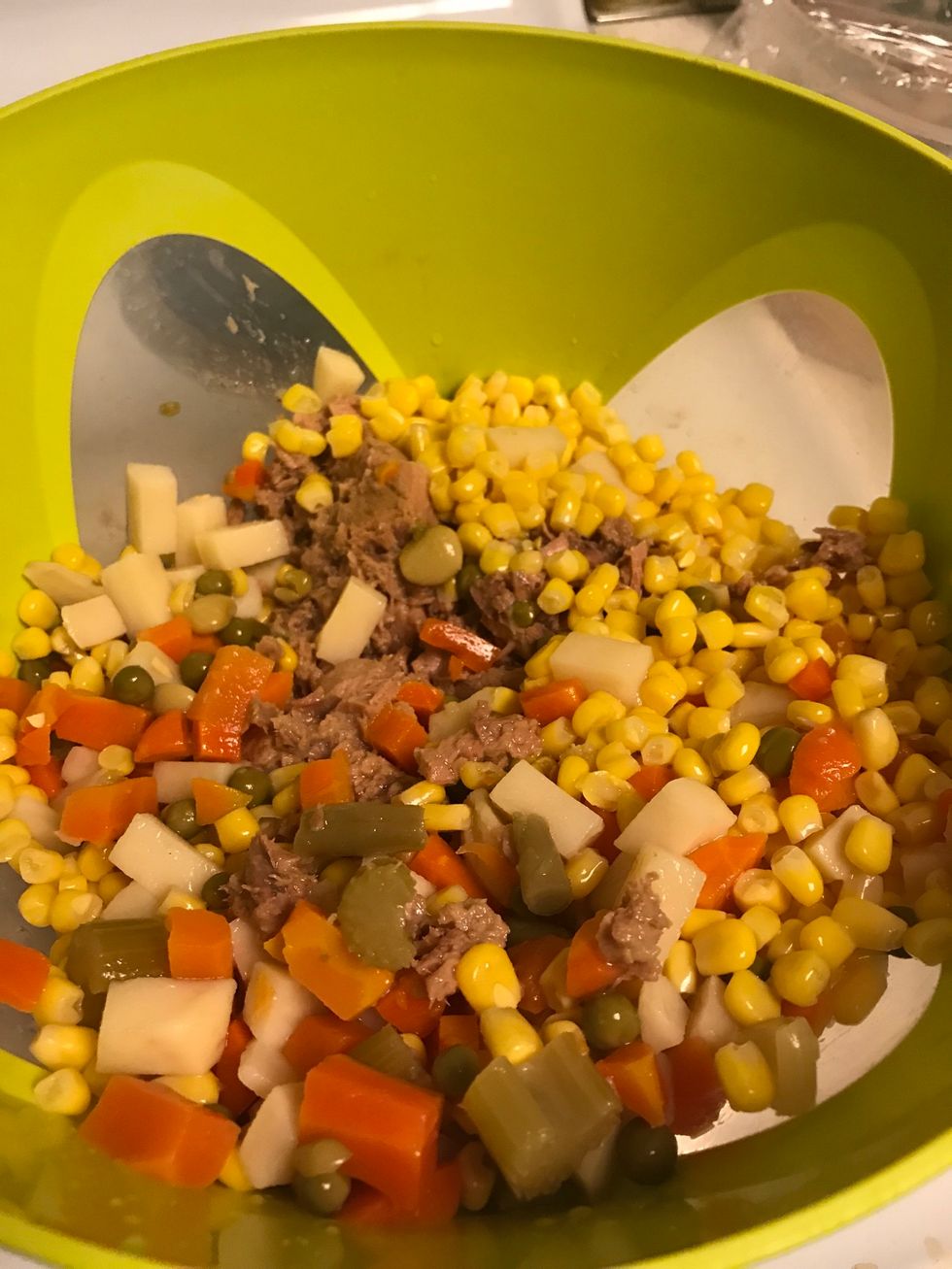 Mix very well with all the ingredients