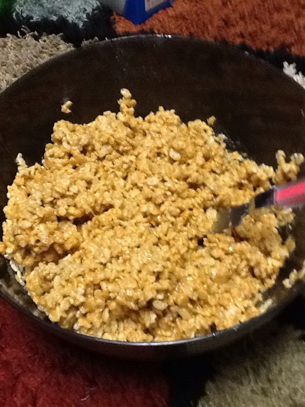 Mix well and make sure to scrape the bottom up