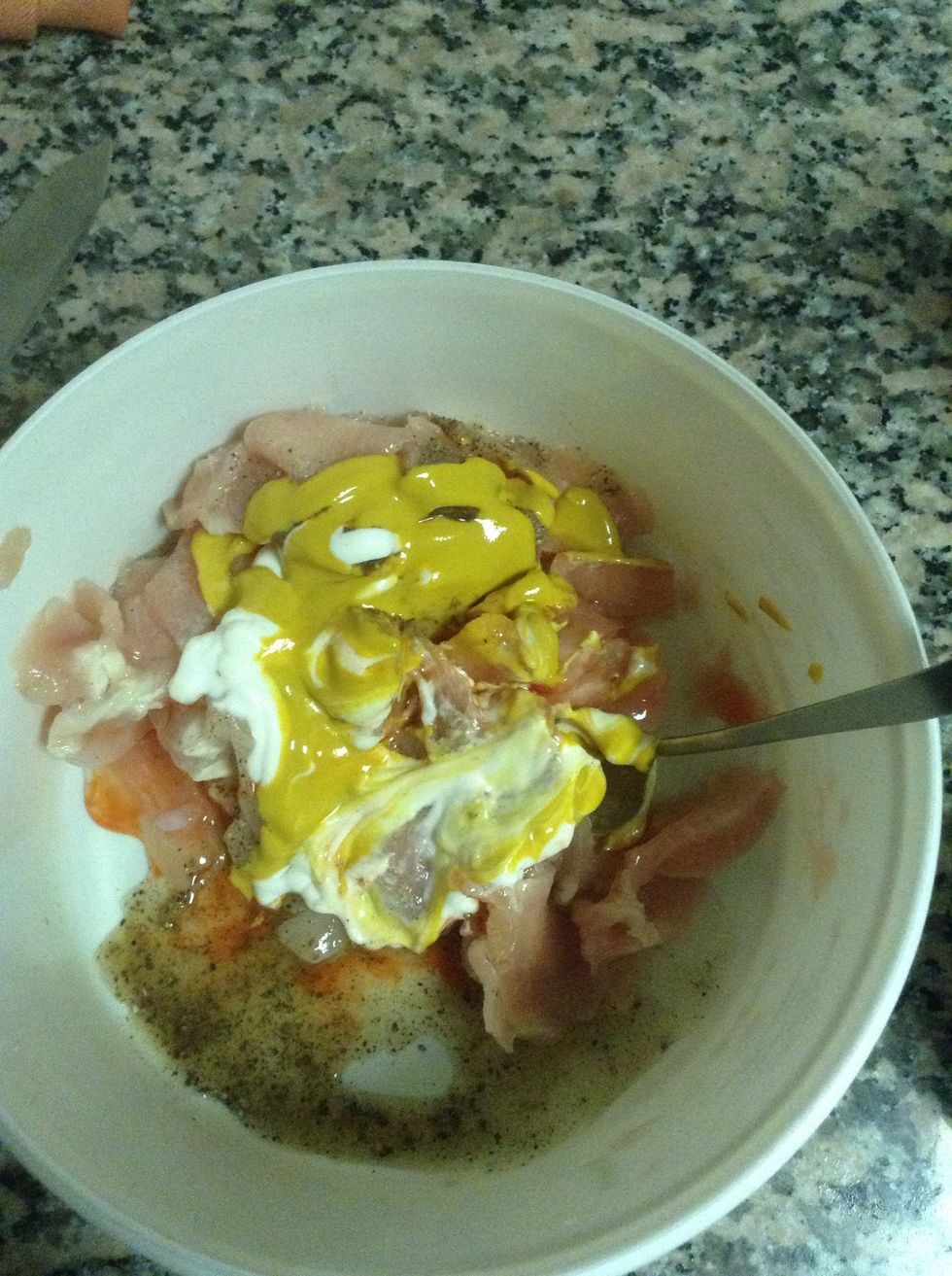 Mix well and marinate for 15 -20 minute