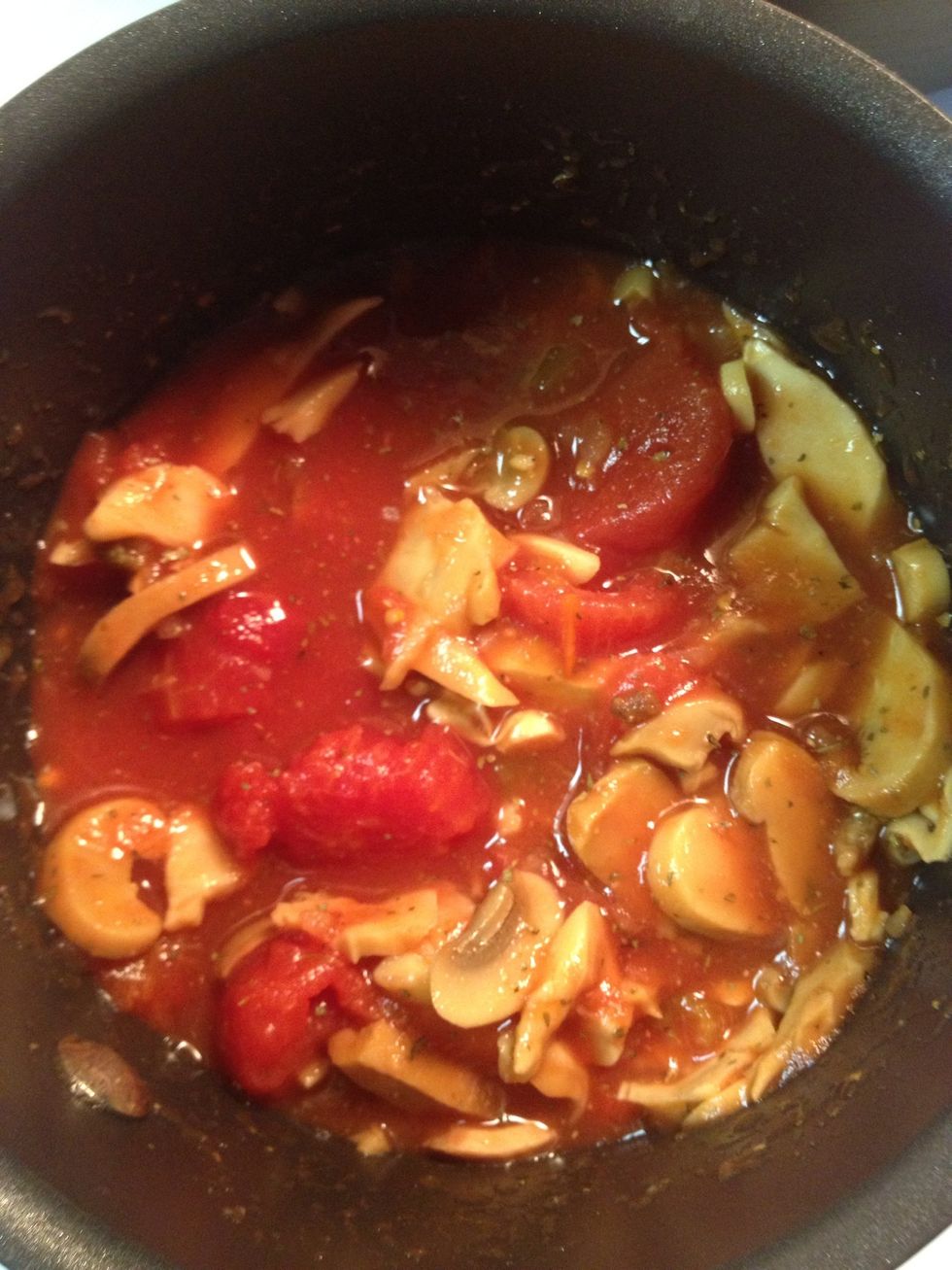 Mix well and place over medium heat and bring to a boil.