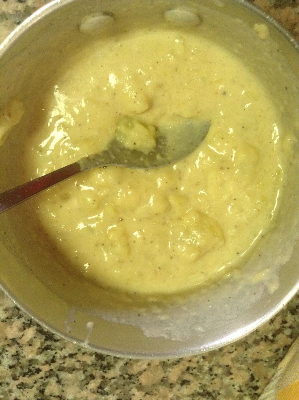 Mix well, :) and pour in serving bowl