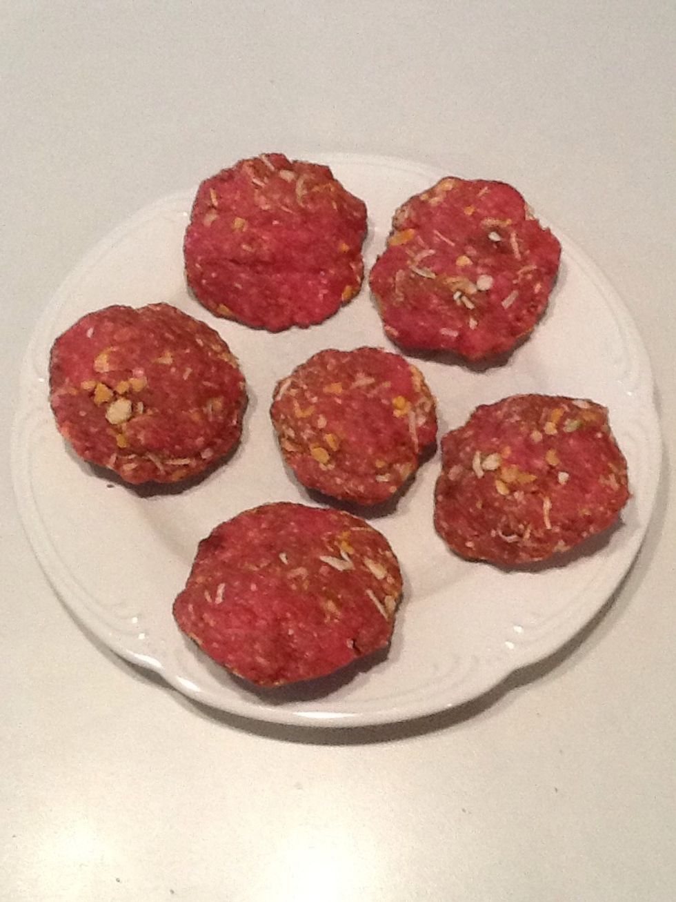 Mix well and shape into small patties.