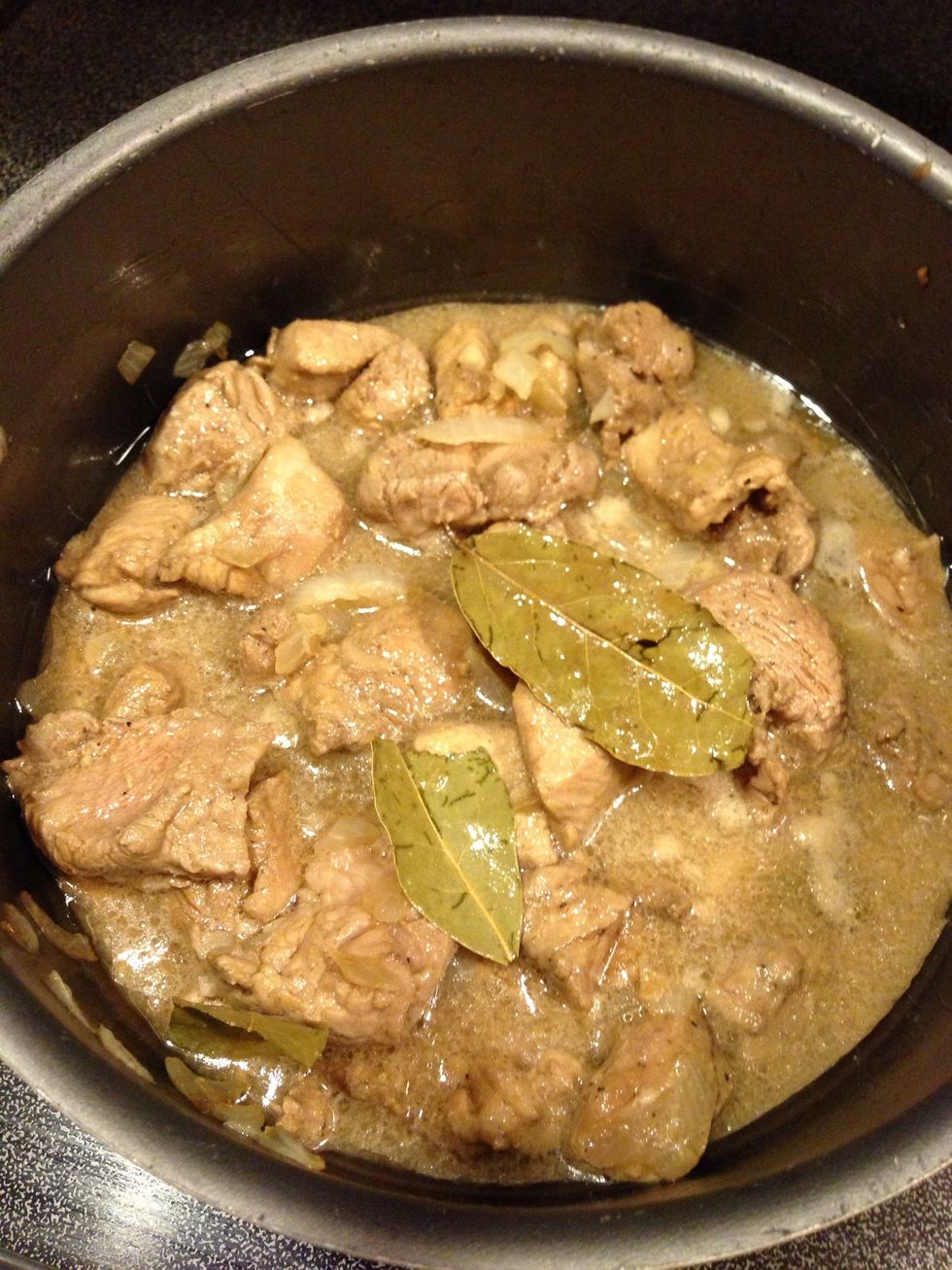 Mix well. Cover and let simmer over medium heat for 1 hour.