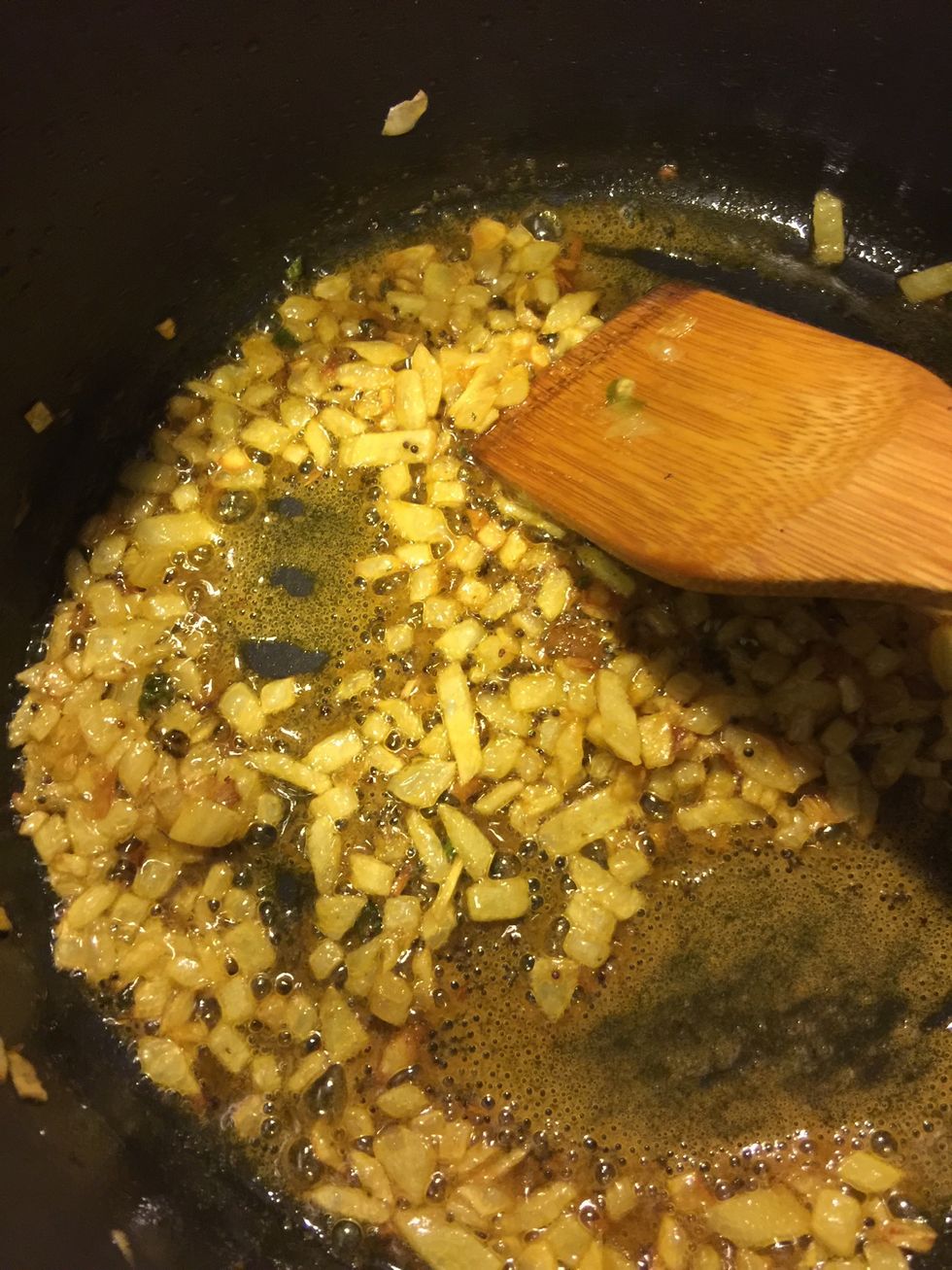 Mix well till the bullion dissolves and mixes well.