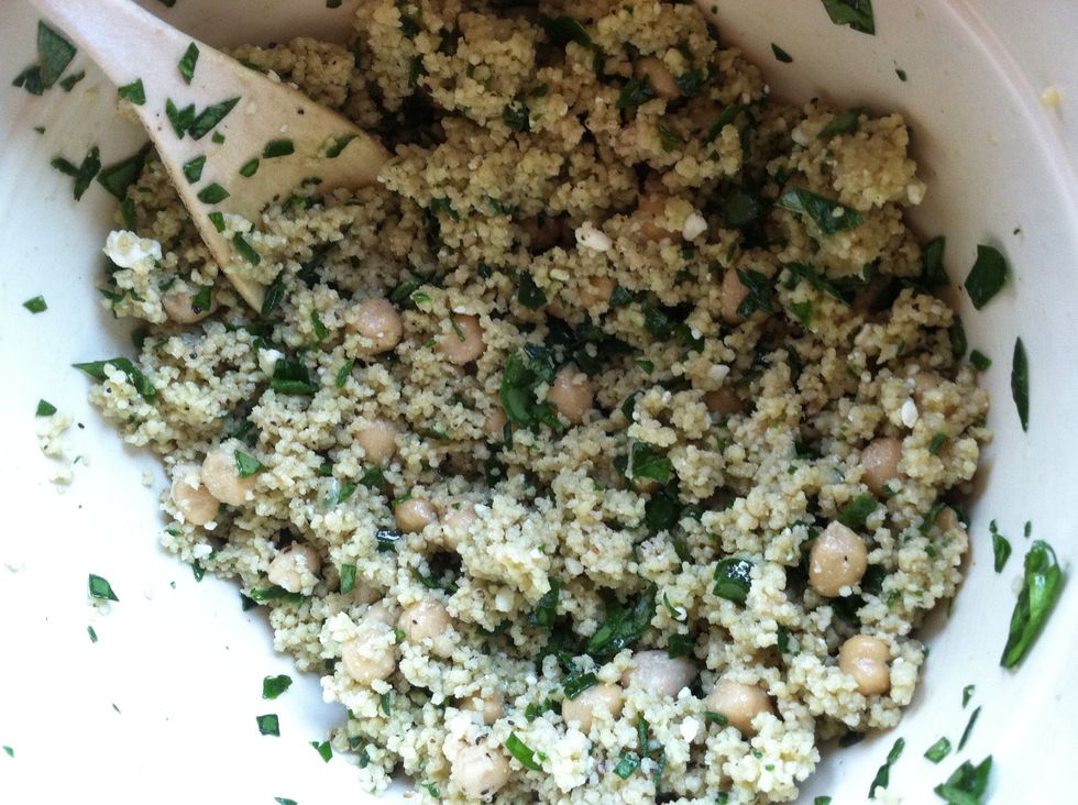 Mix Well until all ingredients are blended