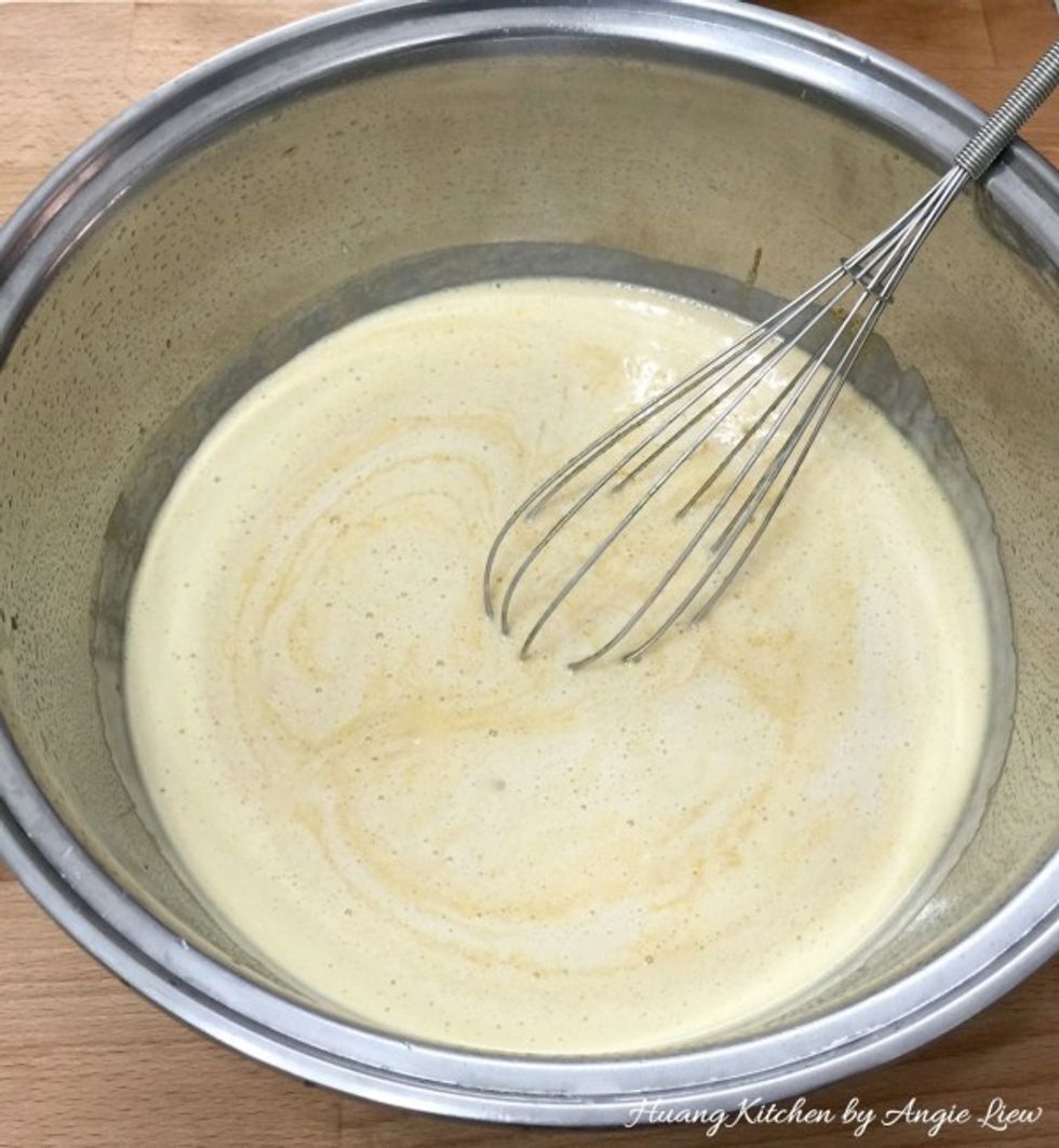 Mix well with wire whisk.