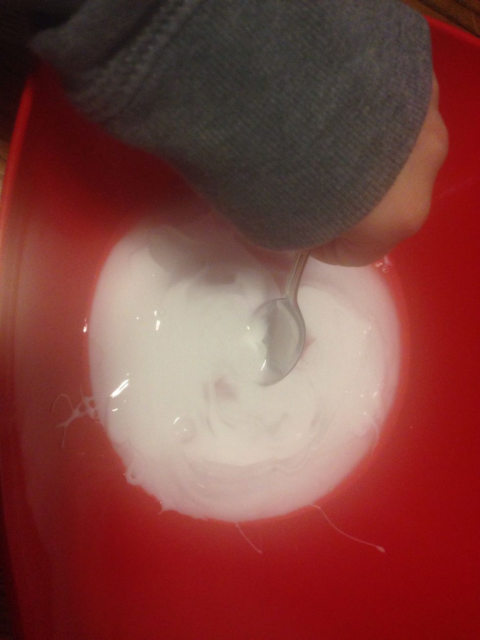 Mix well with your spoon