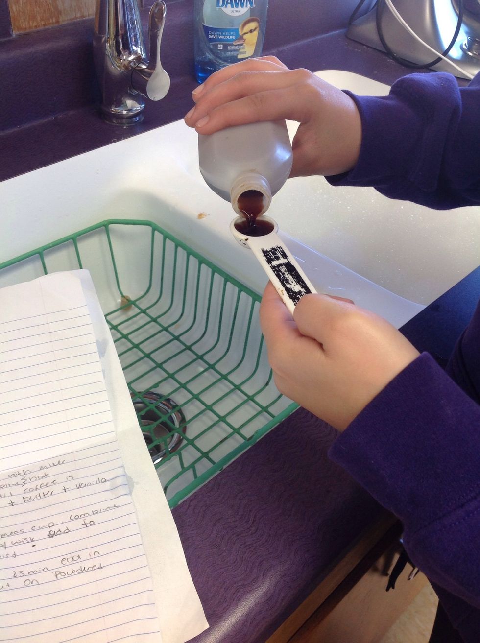 Mix wet ingredients together