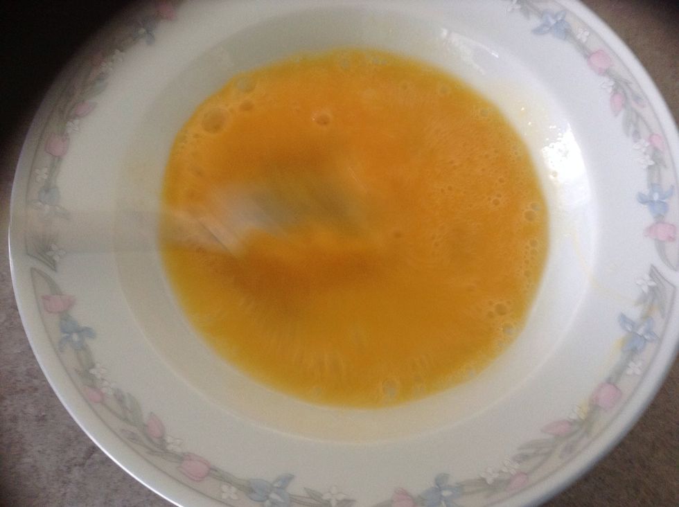 Mix with a fork until combined