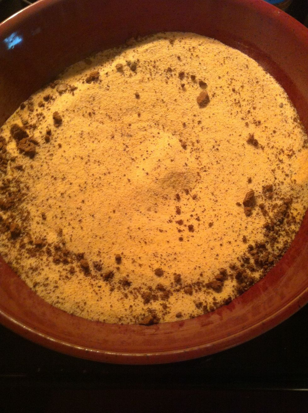 Mix with a large spoon
