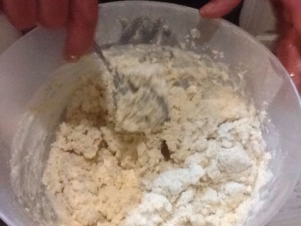 Mix with a spoon or similar