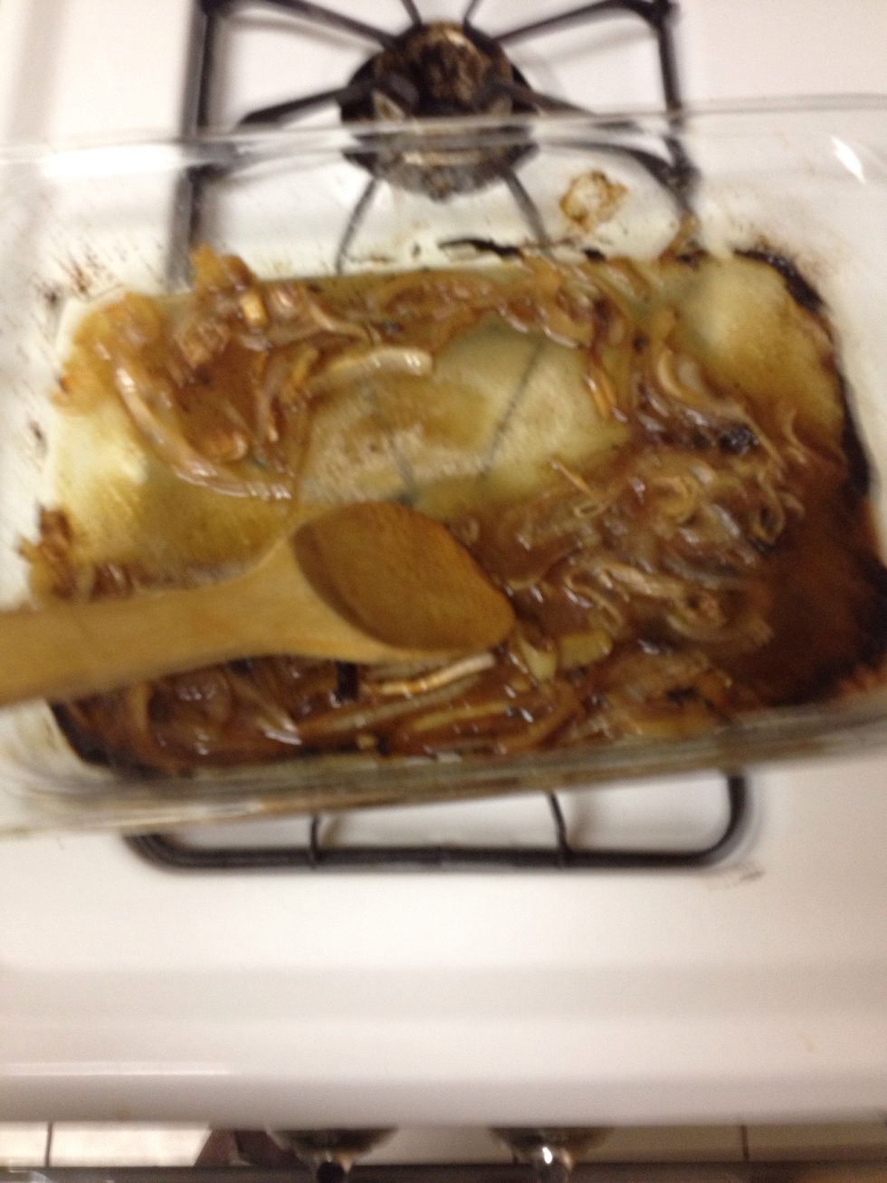 Mix with burned onions