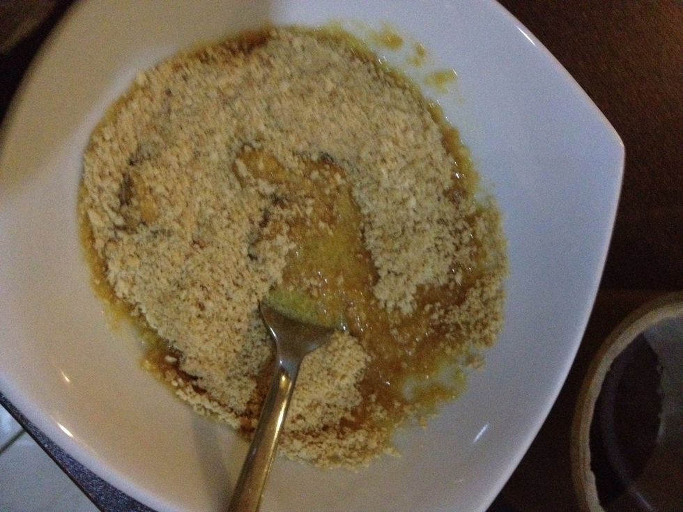 Mix with the crumb packet