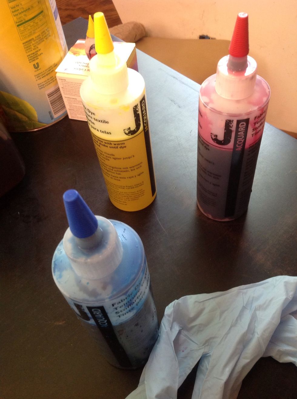 Mix your dye as directed