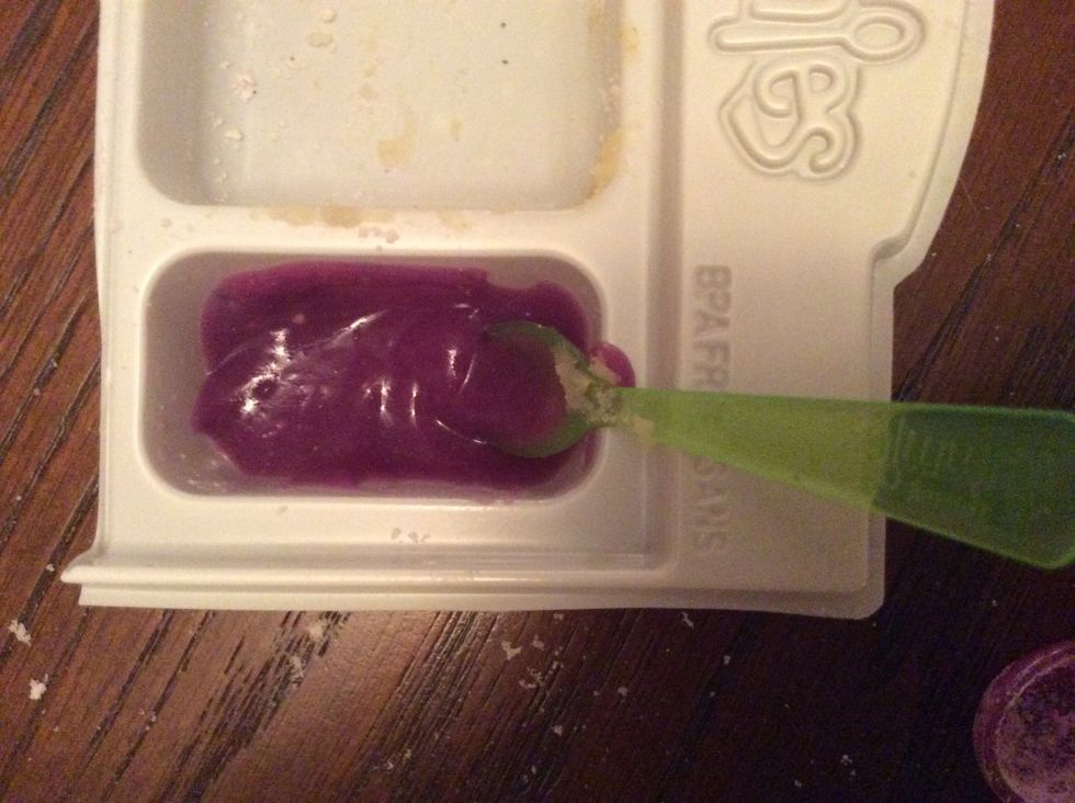 Mix your Icing powder and water together with a spoon.\ud83c\udf3a