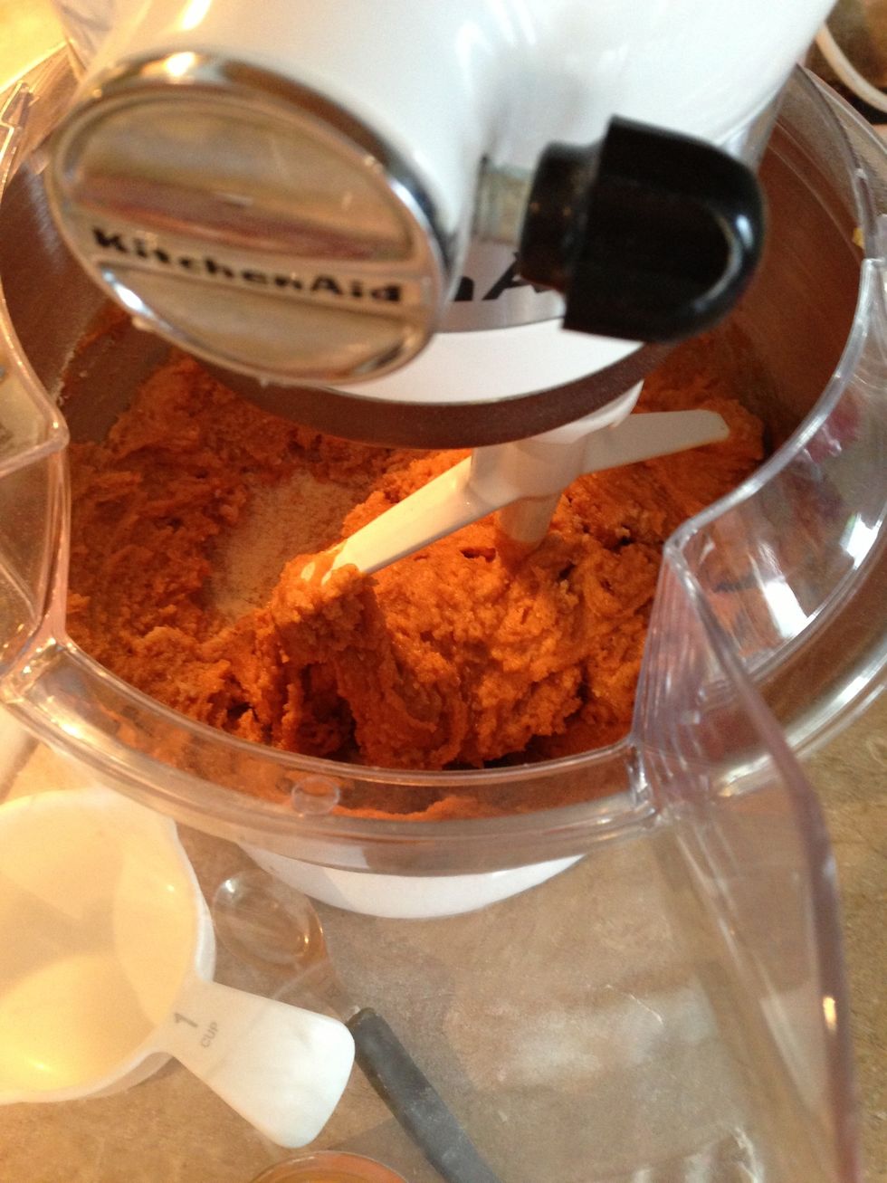 Mix your ingredients together well.