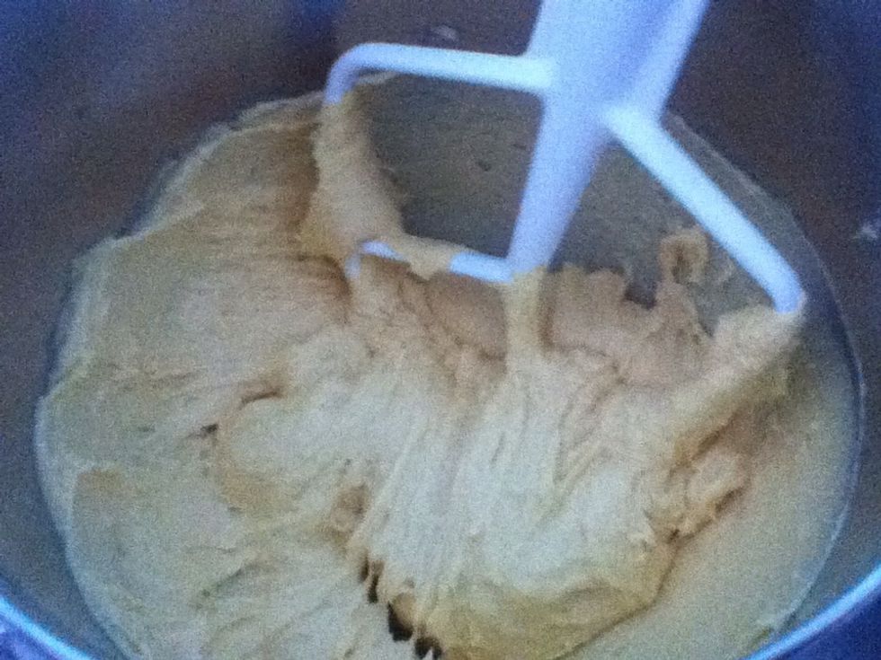 Mix your milk, butter, and your cake mix together
