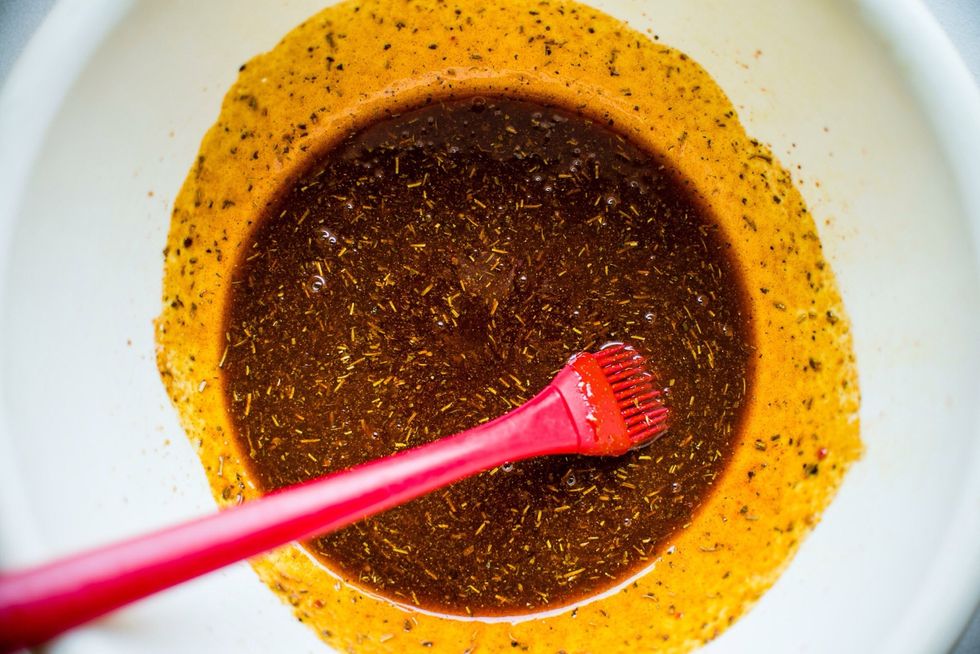 Mix your sauces and spices. This will be used to of course flavor the wings!!!!