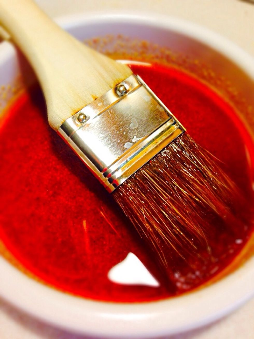 Mix your spices with oil