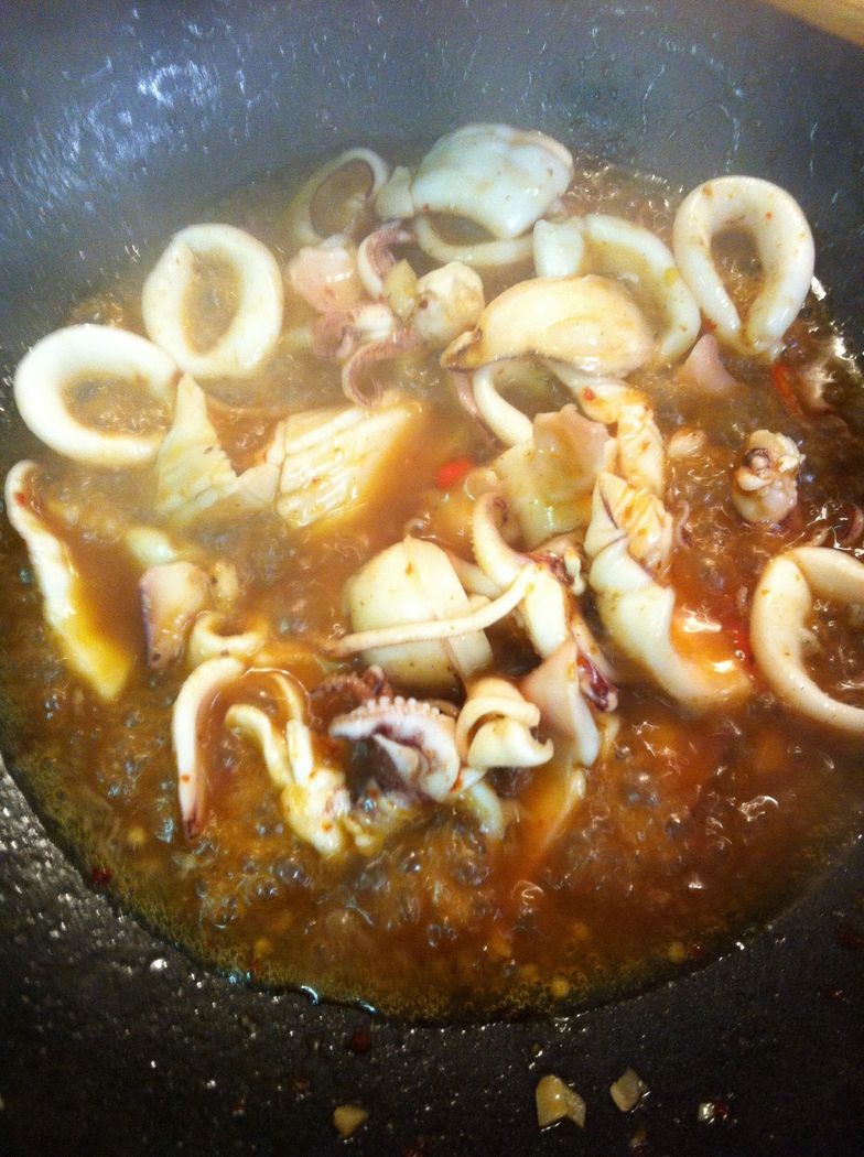 How To Cook Stir Fried Squid With Chili Paste 2 Serves B C Guides