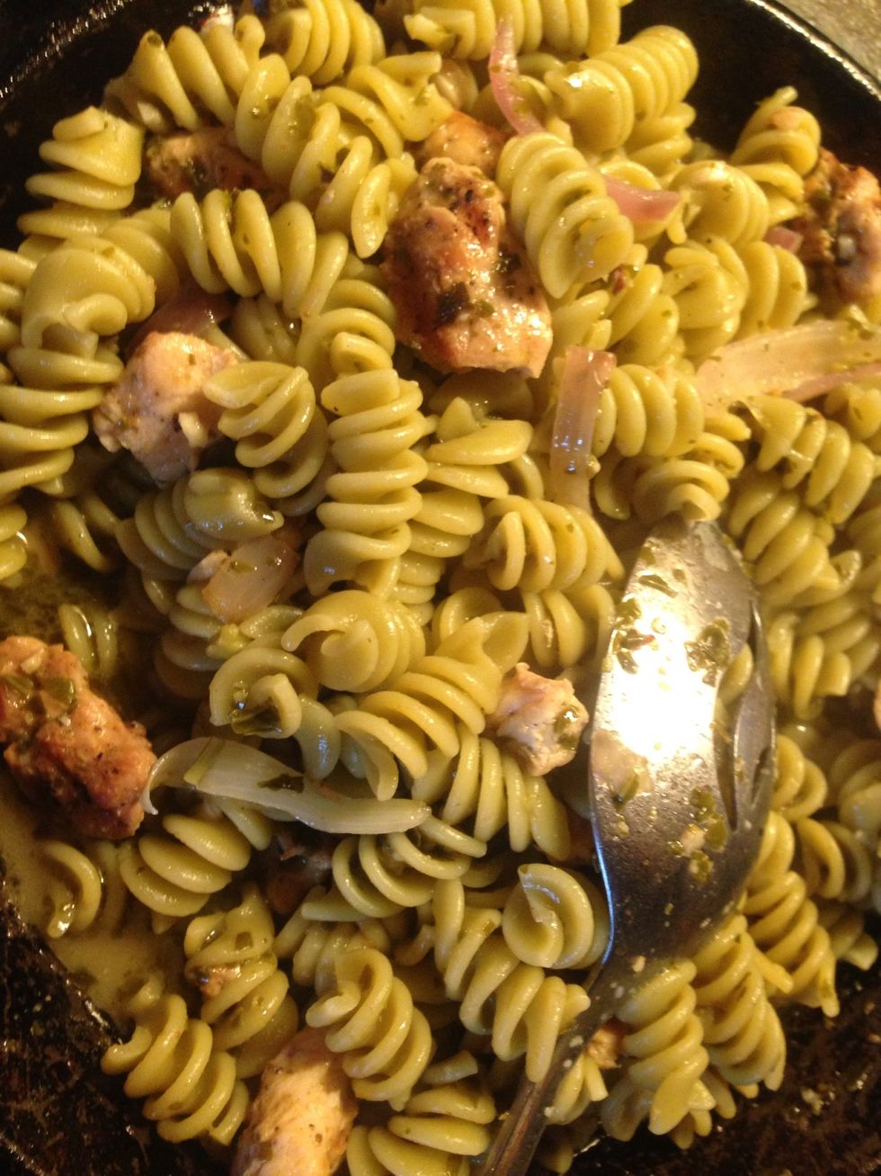 Mixed it and cook it for another two minutes
