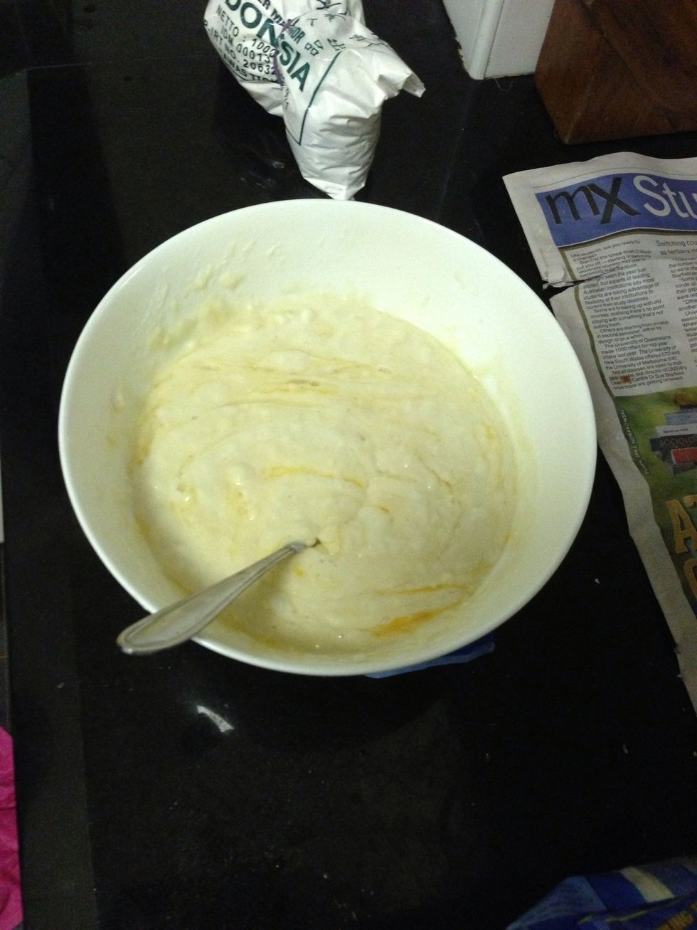 Mixed it well