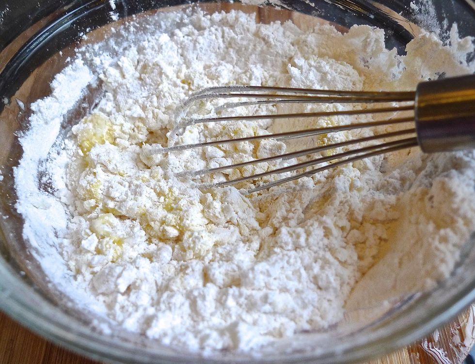Mixed the ingredients well.