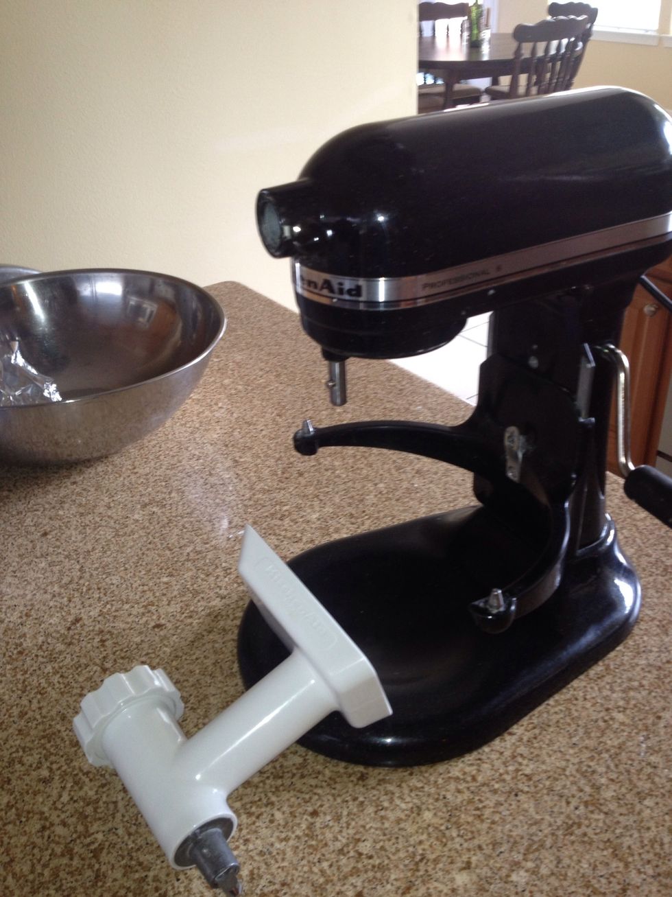 Mixer & grinder attachment