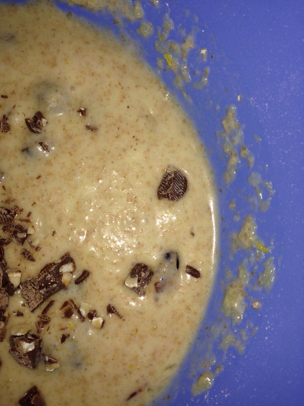 Mixing but do not mix too much