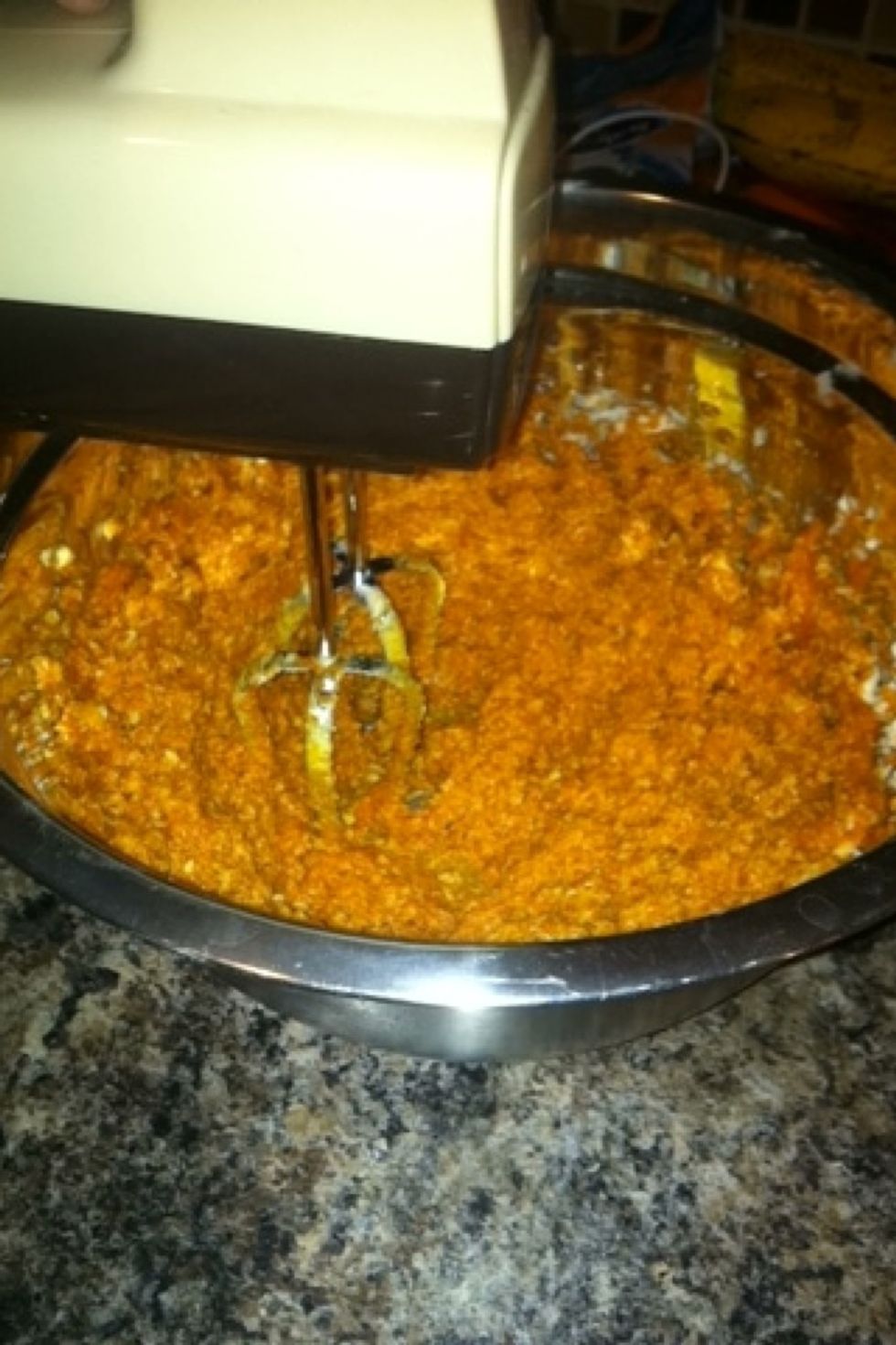 Mixture may appear curdled