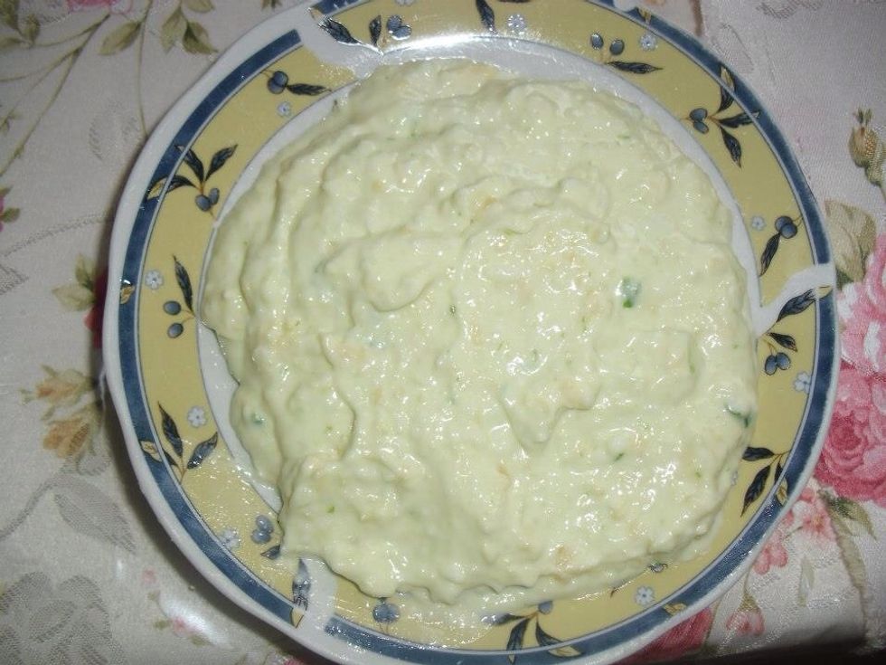 Mixture should be thick