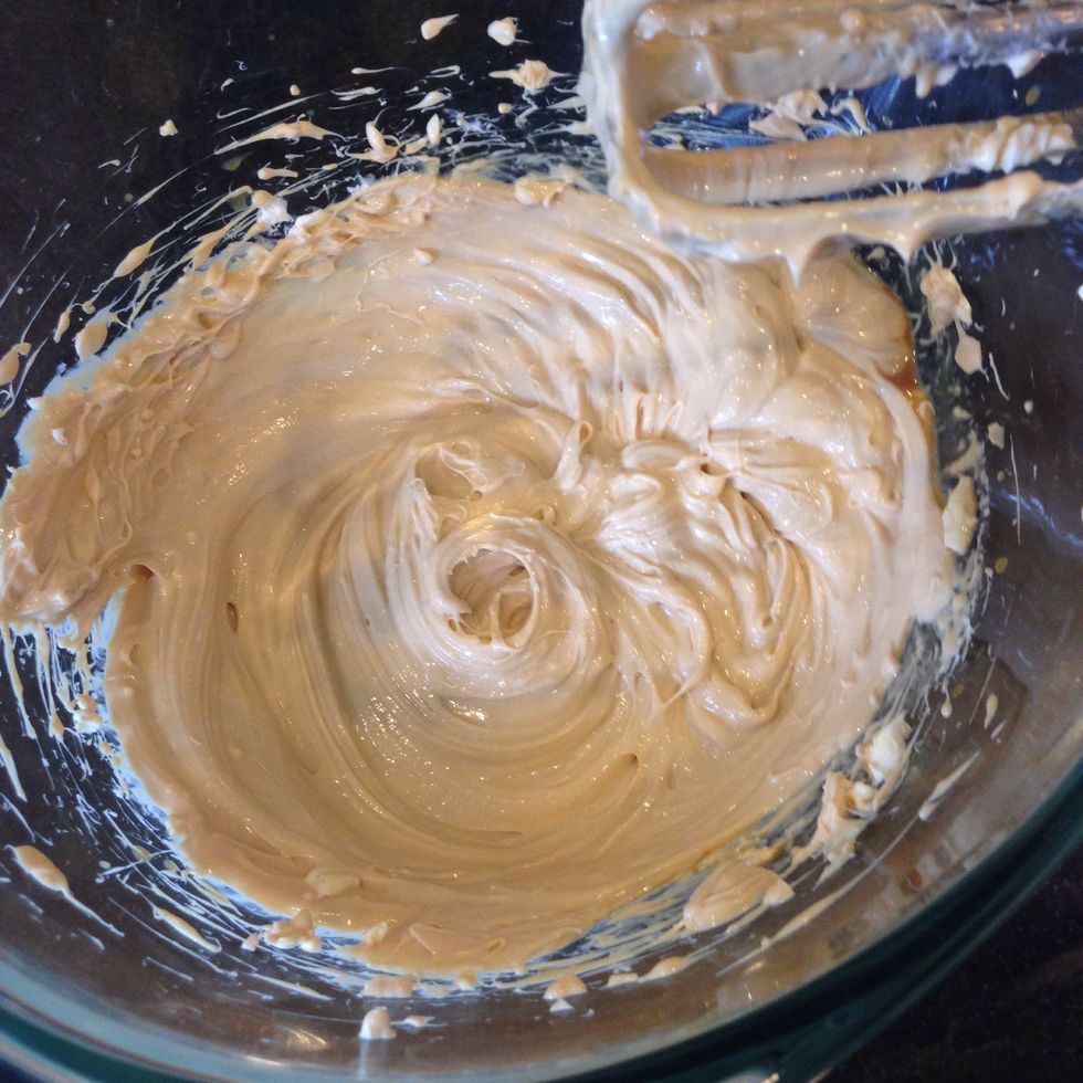 Mixture should look something like this.