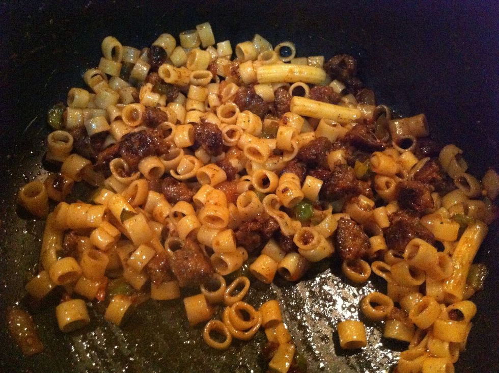 mixxx and add ketchup and again mix