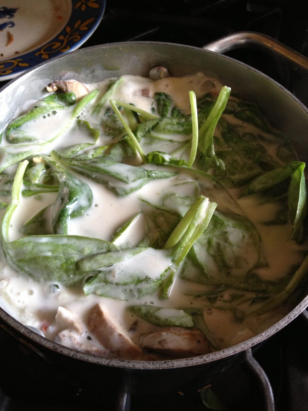 Mmm Spinach!
