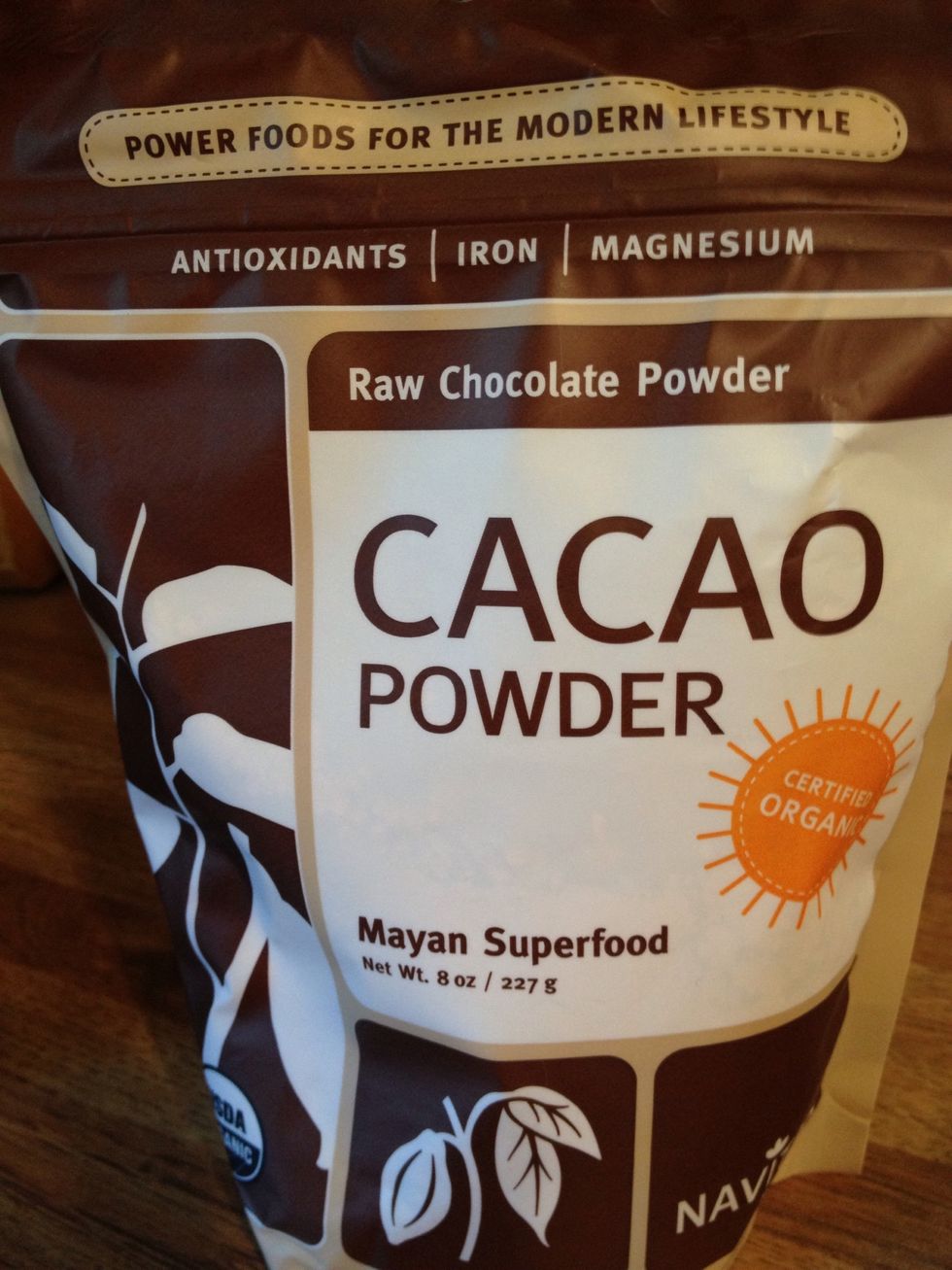 Mmmmm! Cacao powder is great in these smoothies!