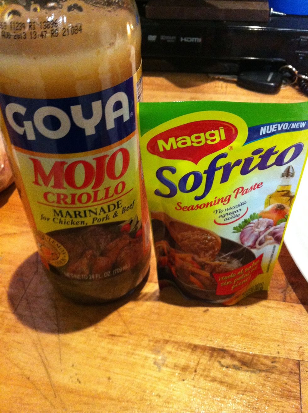 Mojo and sofrito!