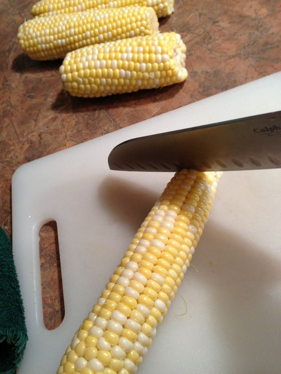 Molly gets the small tip tops.