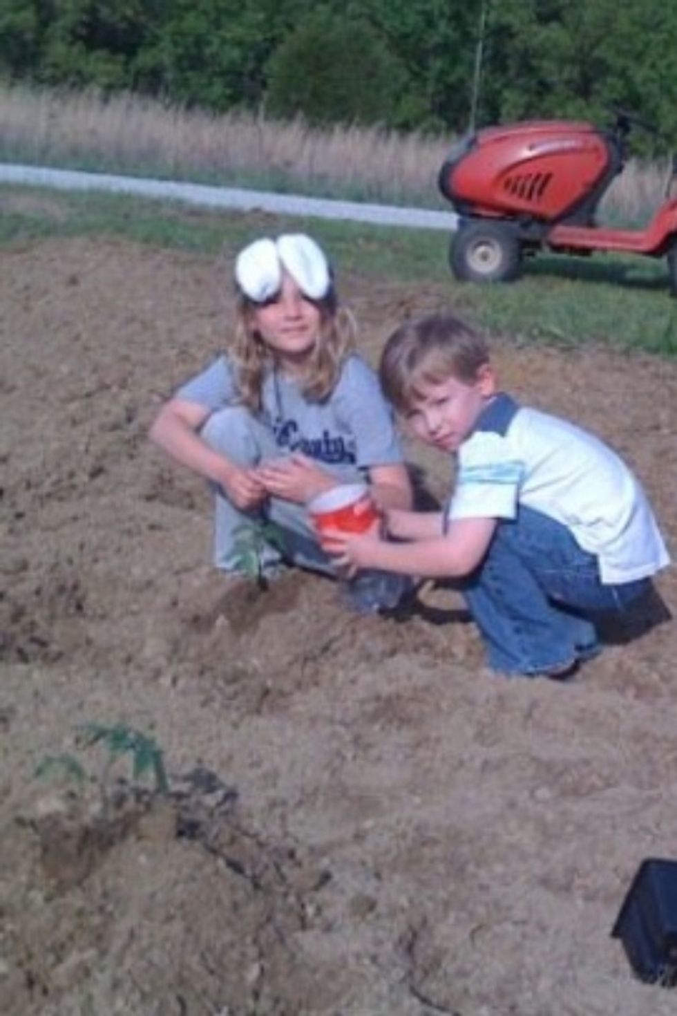 Momma planted a garden every year..and taught us how..then, we taught ours. She canned, froze, dehydrated, and had a potato cellar to feed us all year till next harvest. Grow Your Food!