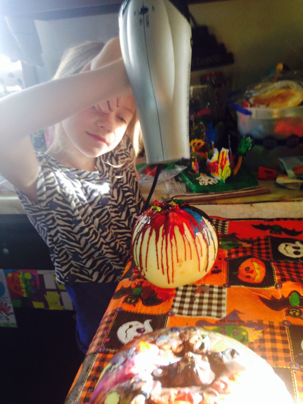 More crayon melting!