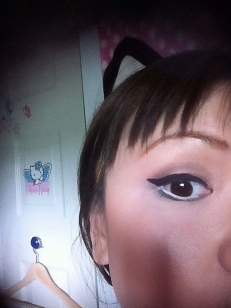 More define white liner on my waterline