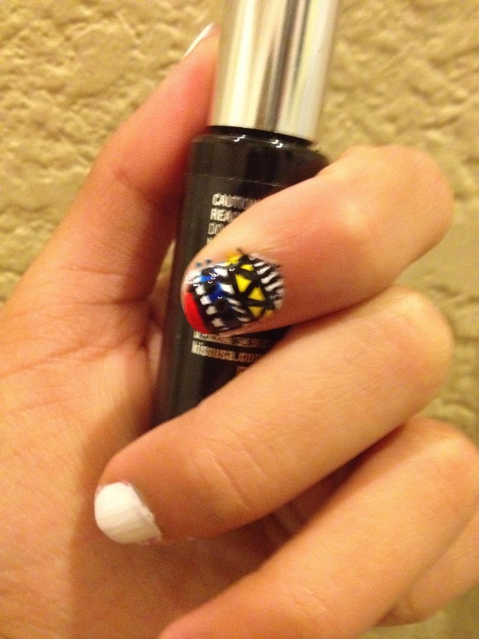 More designs are dots, slanted lines, lines, and whatever you can think of;)