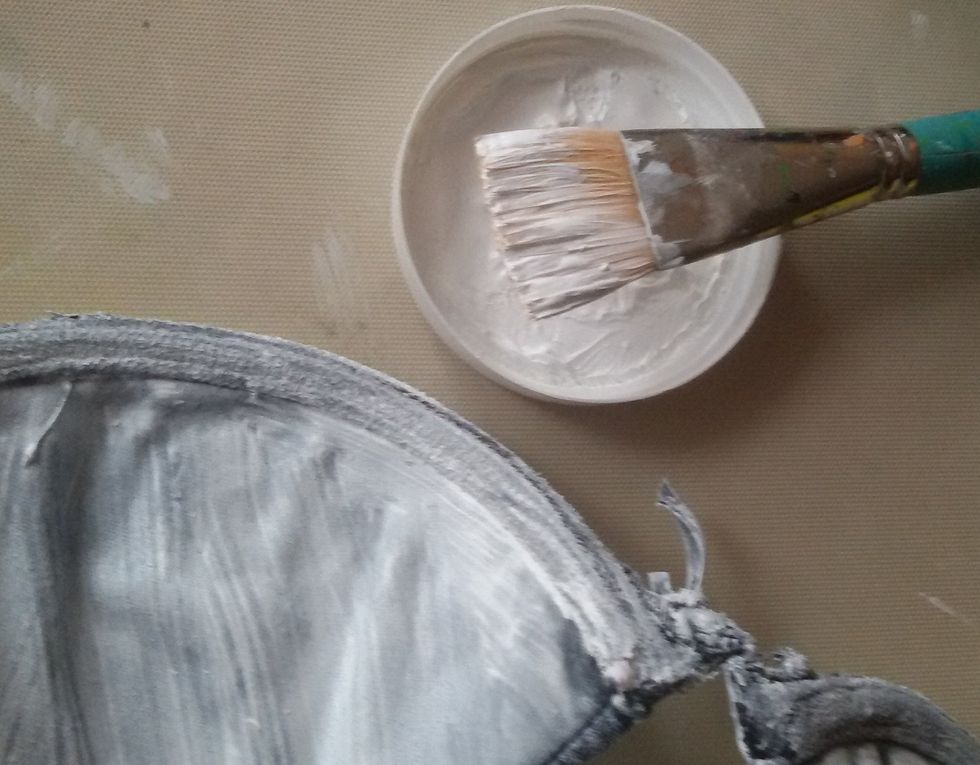 More gesso ;) inside...