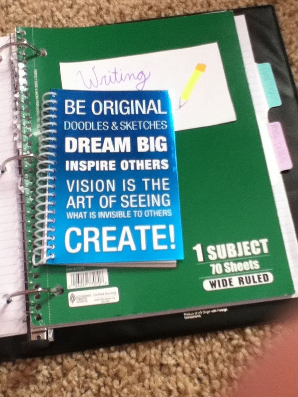 More notebooks.\ud83d\udcd7\ud83d\udcd8