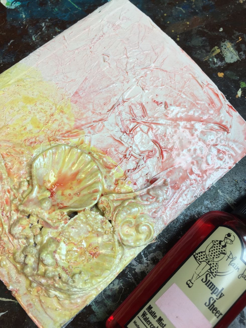 More spray, I repeated like 3 times after drying!