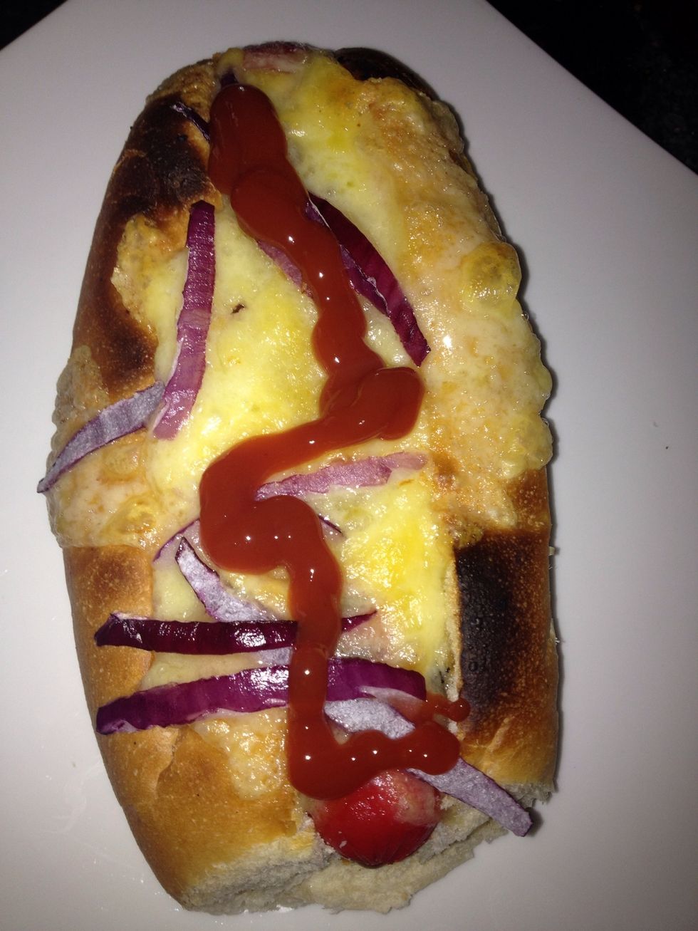 More tomato sauce if you like