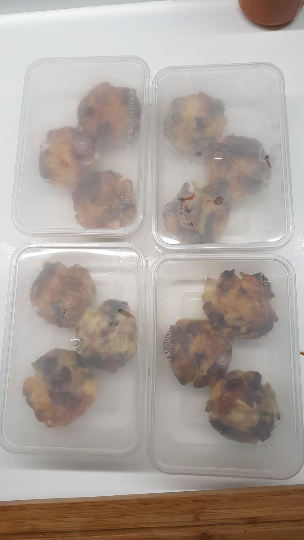 Morning breakfast prepped for the week!