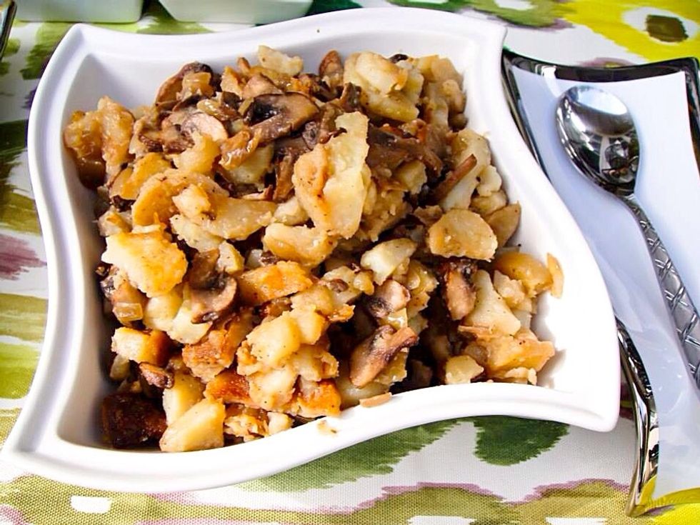 Morning potatoes (see my guides for the recipe)