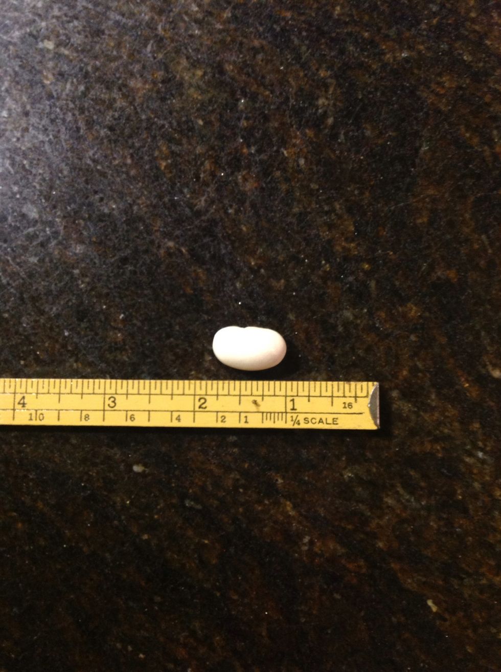 Mortgage lifter beans are large white bean with a creamy nutty taste, if you can't find them use another white bean.