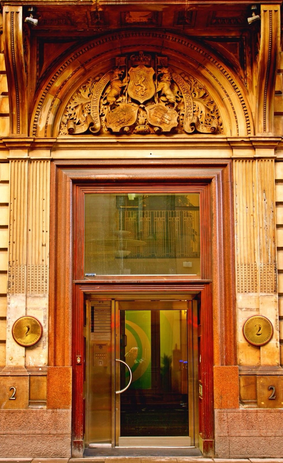 Mosley Street ends, Collingwood Street begins, at number 2, another ex bank